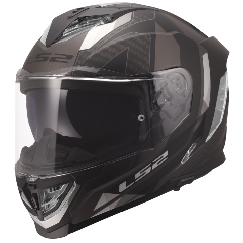LS2 FF818 STORM III SPORTY BLACK GREY