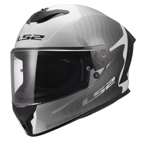 LS2 FF820 RAPID III FLOW WHITE GREY