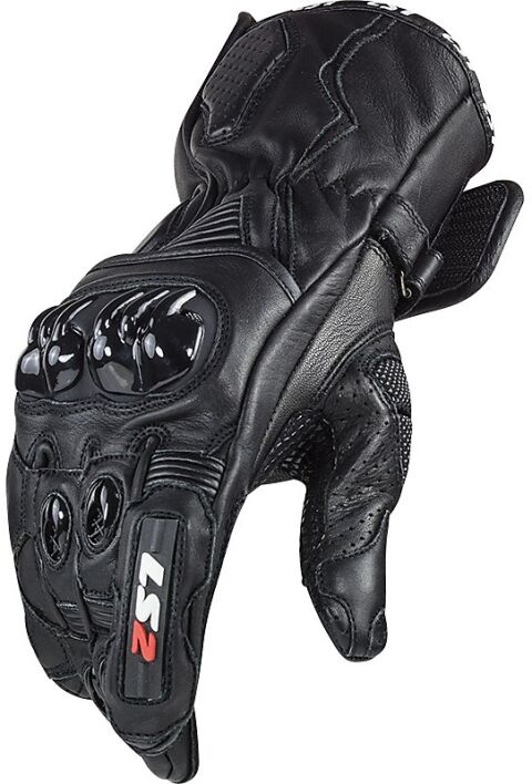 LS2 SWIFT RACING GLOVES BLACK