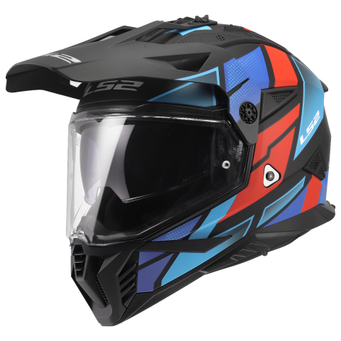 LS2 MX702 PIONEER II BLOCK BLACK RED BLUE-06