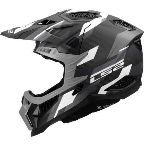 LS2 MX703 X-FORCE PHANTOM BLACK GREY-06 3XL