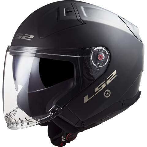 LS2 OF603 INFINITY II SOLID MATT BLACK-06 3XL