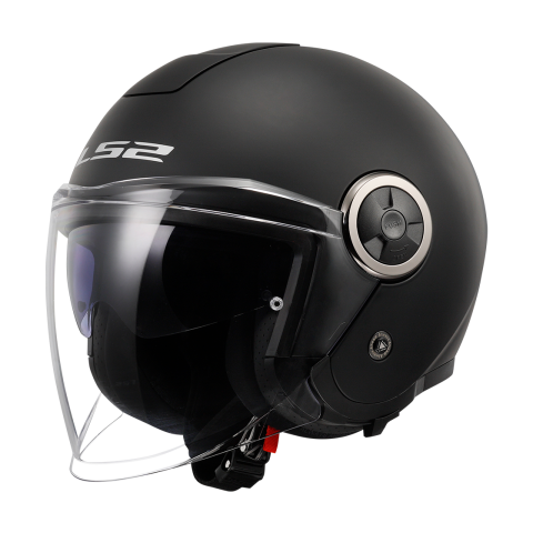 LS2 OF620 CLASSY SOLID MATT BLACK-06