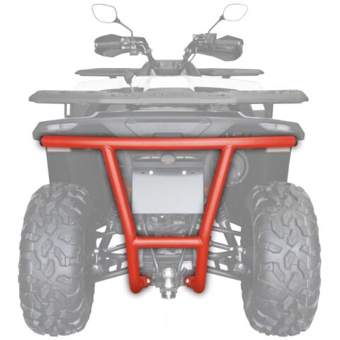 XRW REAR BUMPER ALU SX6 RED 2560 - SEGWAY SNARLER AT5 S / L