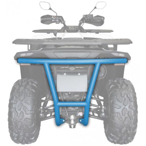 XRW REAR BUMPER ALU SX6 BLUE RAL 5012 - SEGWAY SNARLER AT5 S / L