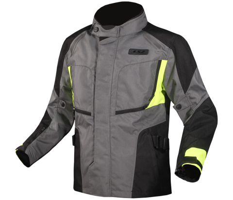 LS2 PHASE MAN JACKET GREY BLACK YELLOW