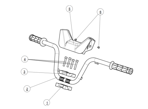 STEERING SYSTEM (HADLEBAR COVER)
