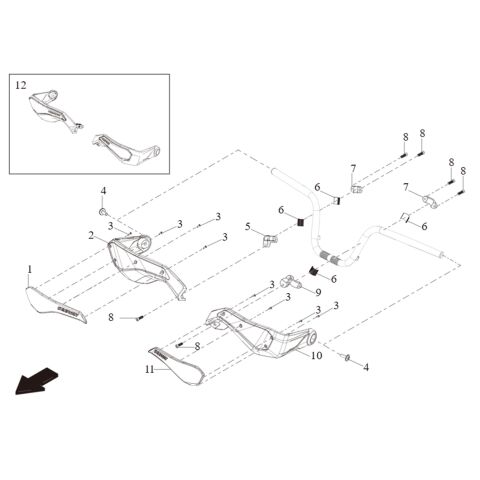 HANDLEGUARD PROTECTOR AT10 (NEW TYPE)