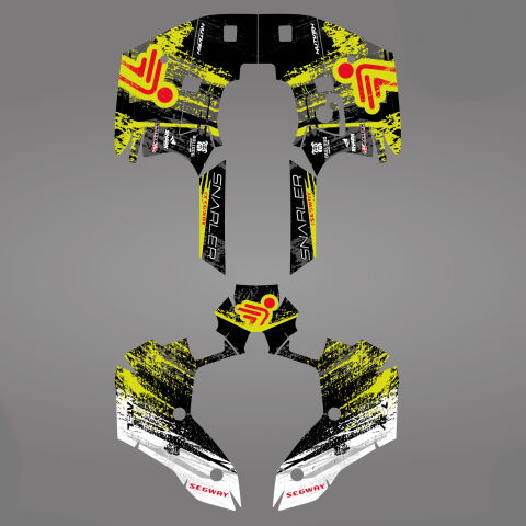 GRAPHIC STICKER KIT for Segway AT5-L green