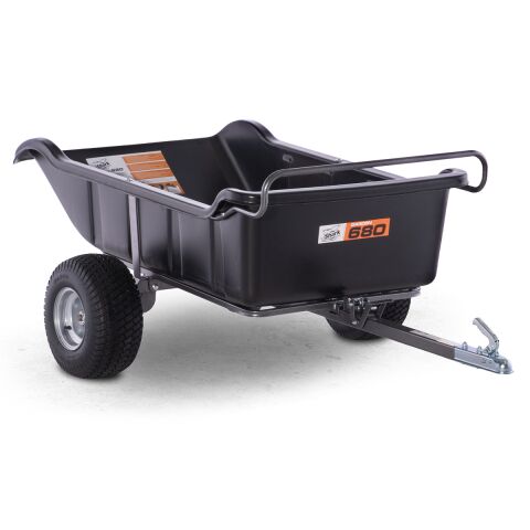 SHARK ATV TRAILER GARDEN 680 BLACK, 2 WHEEL