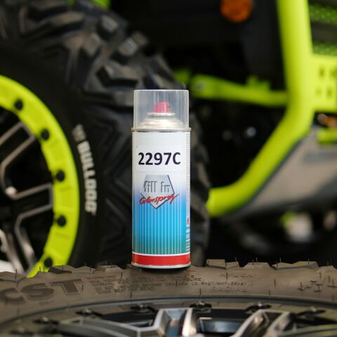 Color spray green 2297C (repair spray for Segway frames)