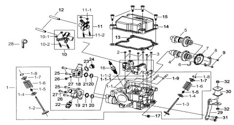 HEAD ASSY, CYLINDER(1)