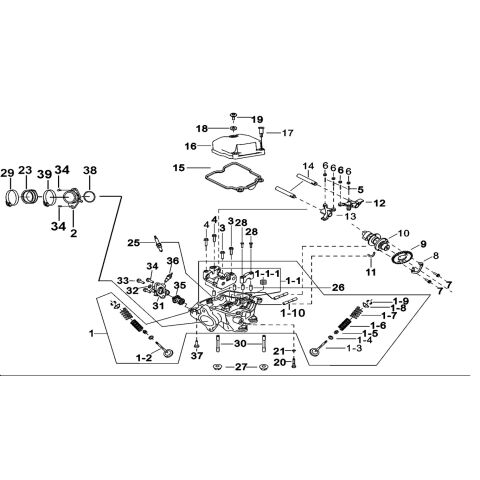 HEAD ASSY, CYLINDER