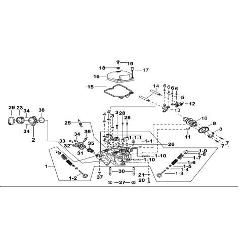 HEAD ASSY, CYLINDER