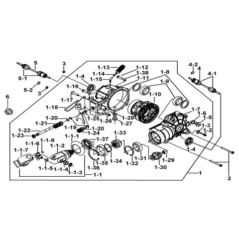 FRONT DIFFERENTIAL ASSY.