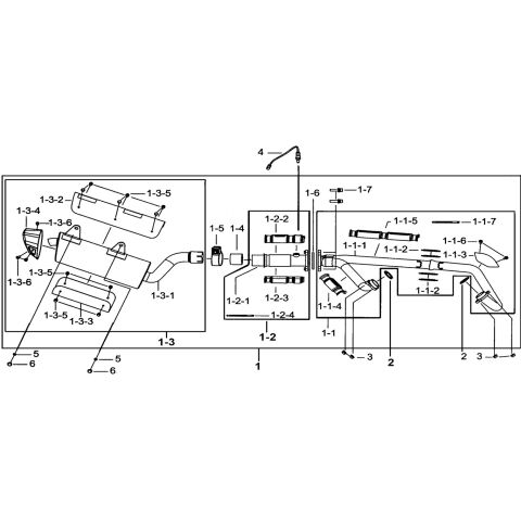 MUFFLER ASSY.(FOR EURO 4)