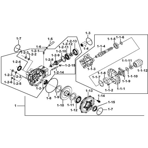 REAR DIFFERENTIAL ASSY.