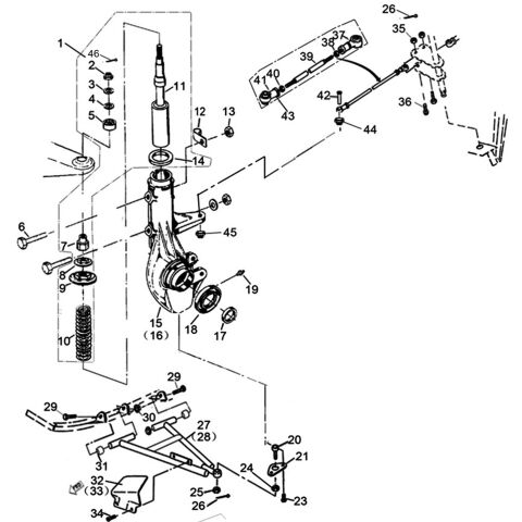SHOCK ABSORBER FRONT