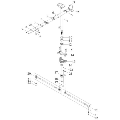 STEERING, SHAFT, LINK