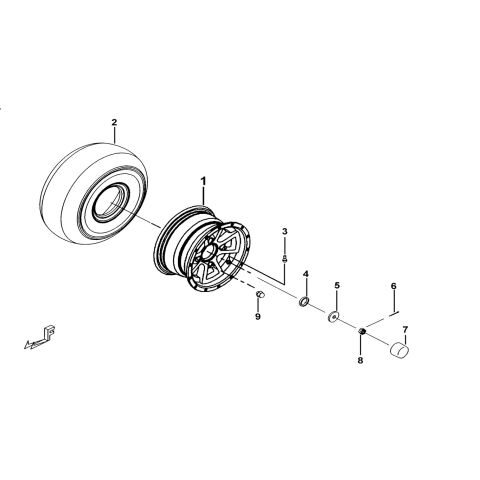 FRONT WHEEL