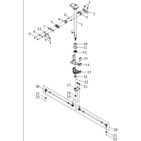STEERING, SHAFT, LINK