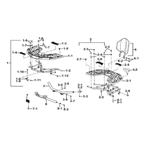 CARRIER(PLASTIC)、BUMPER (OPTION)