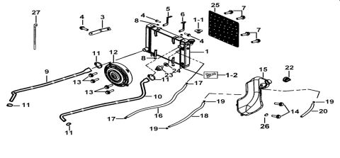 RADIATOR & COOLING FAN