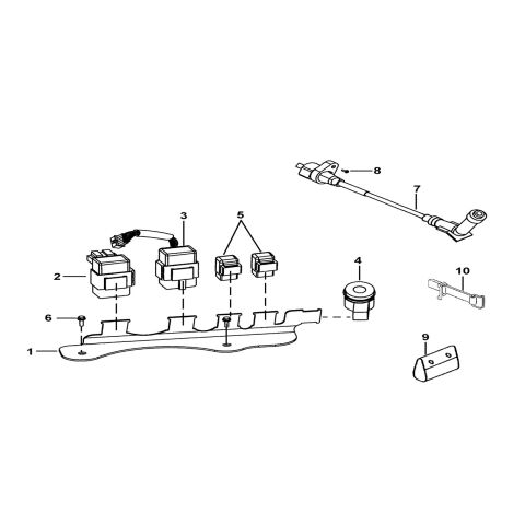 HOLDER, BOX、 SWITCH、C. D. I.