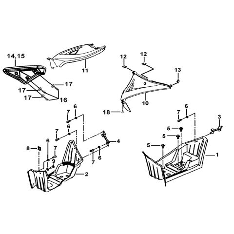 FOOT BOARD