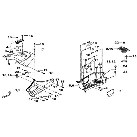 FOOT BOARD