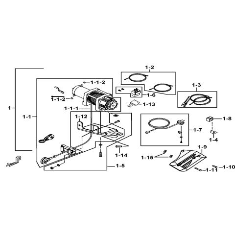 WINCH ASSY.(OPTION)