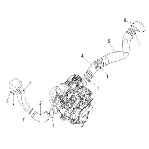 CVT AIR SHROUD (EPS)