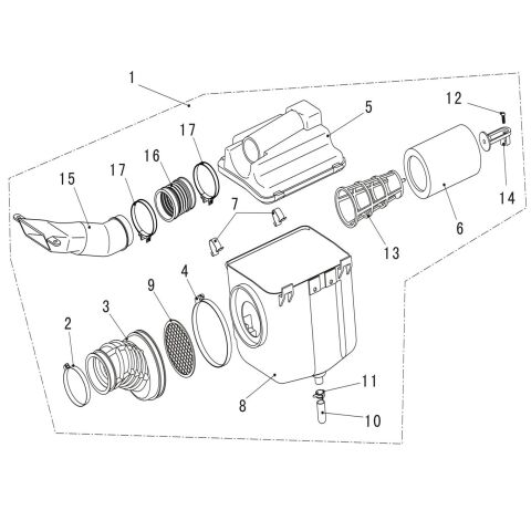 AIR CLEANER (EURO 4)