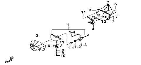HEAD LAMP ASSY. #3(OPTION)