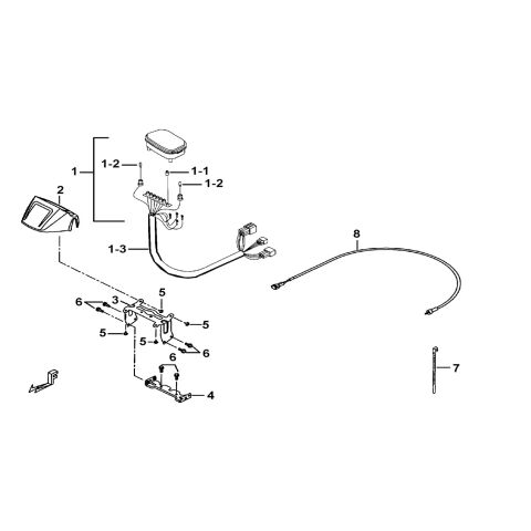 SPEEDOMETER(MECHANICAL)(OPTION)