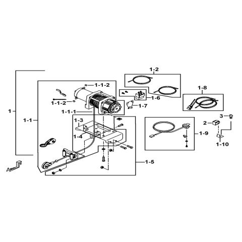 WINCH ASSY.(OPTION)