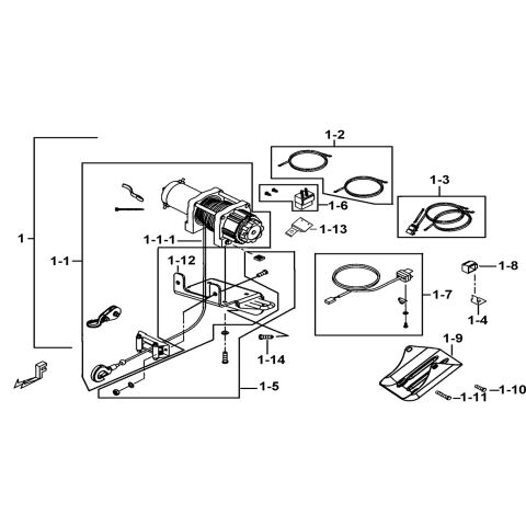 WINCH ASSY.(OPTION)