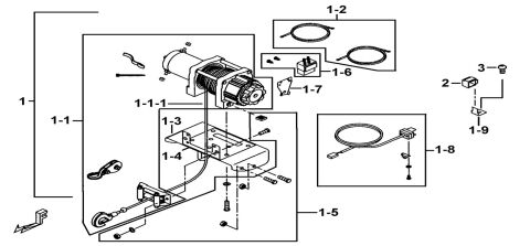 WINCH ASSY.(OPTION)