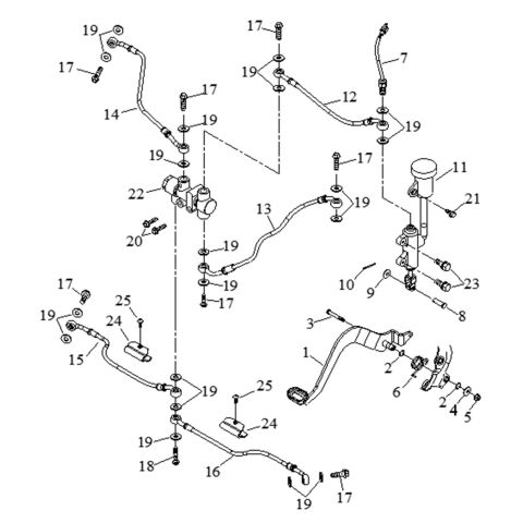 BRAKE OIL TUBE