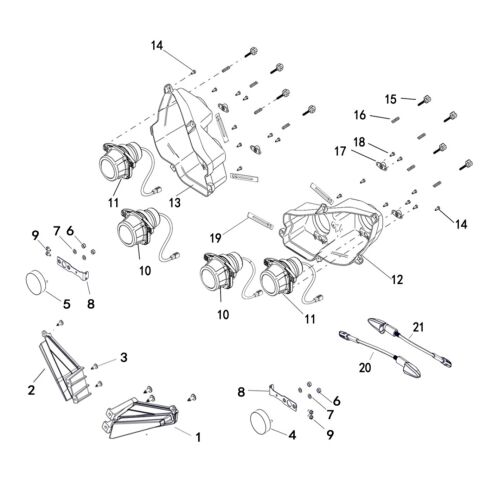 ELECTRICAL SYSTEM (FRONT LIGHTS)