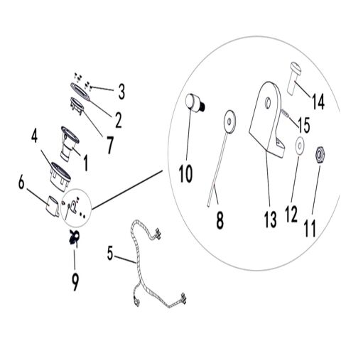 HORN OF STEERING WHEEL (OPTIONAL)