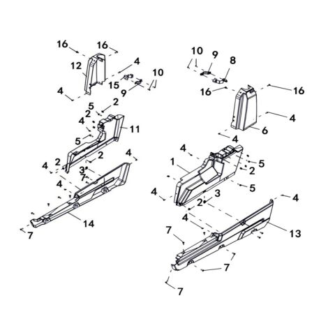 FENDER (FOR LH100DU)