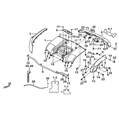 REAR BODY COVER