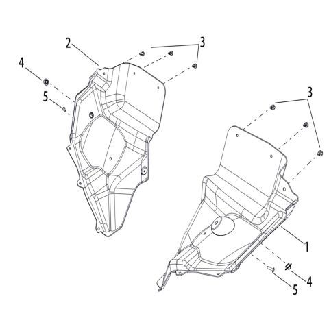 OPTIONS (FRONT HEADLIGHT SHIELD)