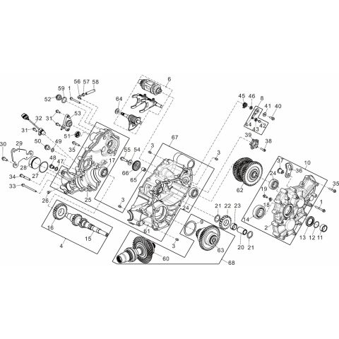TRANSMISSION EXPLODED VIEW
