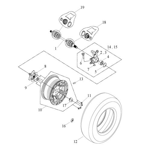 FRONT WHEEL