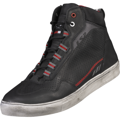 LS2 ZOE MAN BOOTS BLACK RED