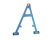 BLUE LOWER WELD ARM FR (Item nr. 7-3)