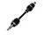 REAR LEFT DRIVE AXLE（ZK) (Item nr. 1)