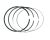 Ringset, piston (Item nr. 6)